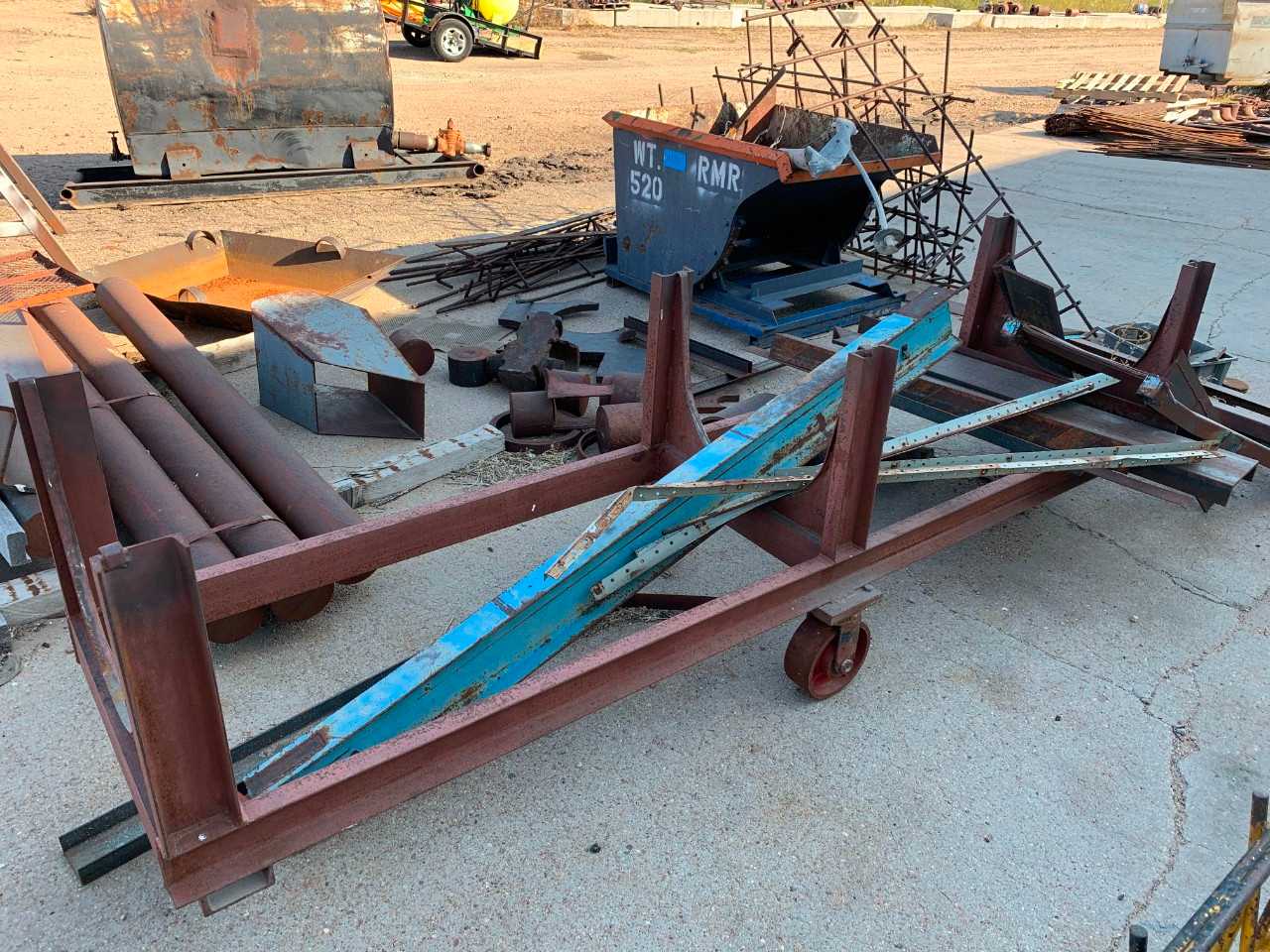 large Rolling Metal Cart - ROLLING CARTS