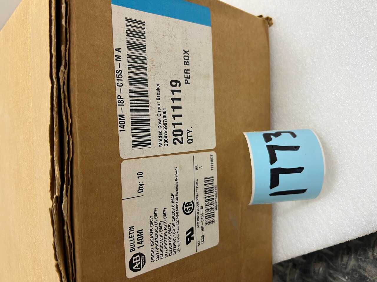Allen Bradley circuit breakers - CIRCUIT BREAKERS