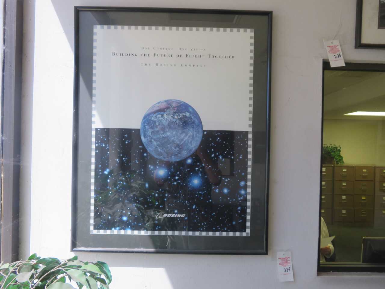 Boeing Picture 38" x 31" - MISCELLANEOUS