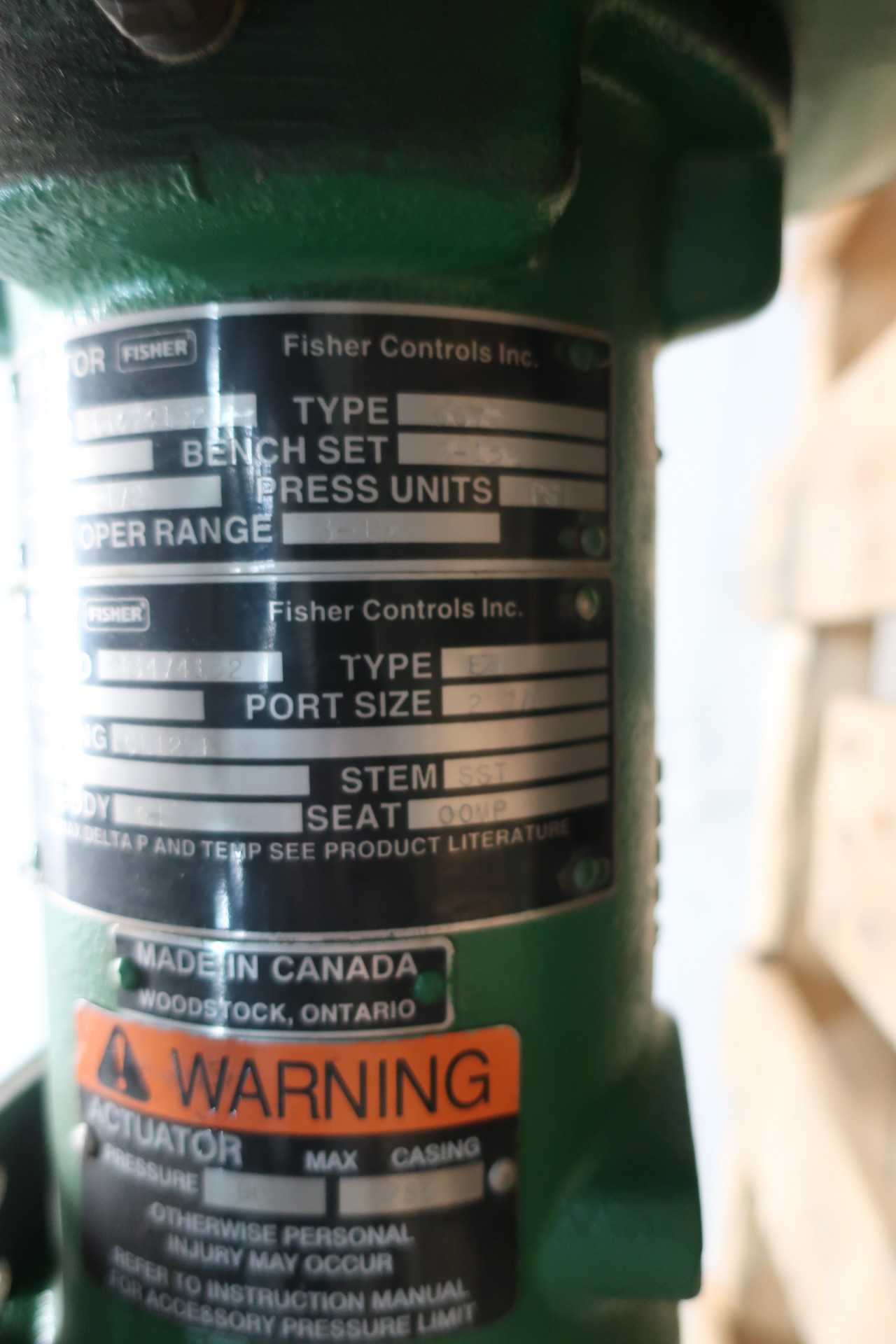 NEW FISHER ET 667 3582 2-1/2IN CONTROL VALVE - CONTROL VALVE