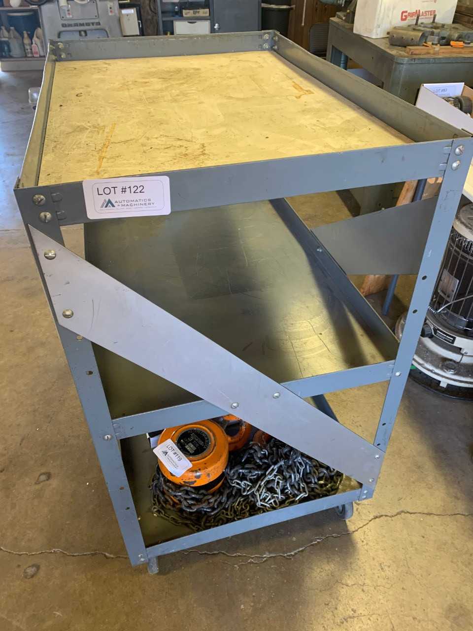 Mobile Shop Cart (Contents Not Included) - MATERIAL HANDLING