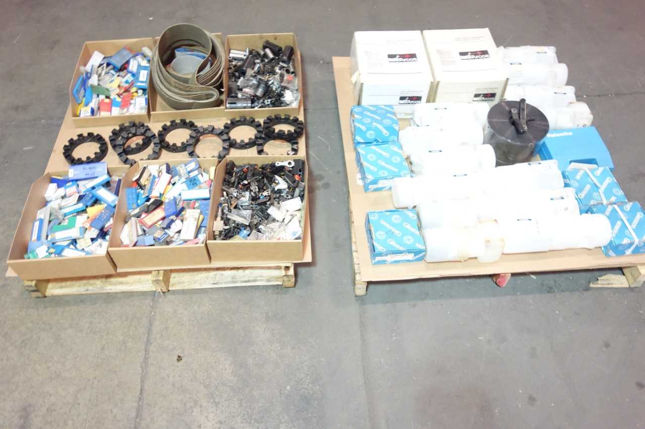 2 PALLETS OF ASSORTED TOOLS AND MISCELLANEOUS SUPPLIES - HAND TOOLS