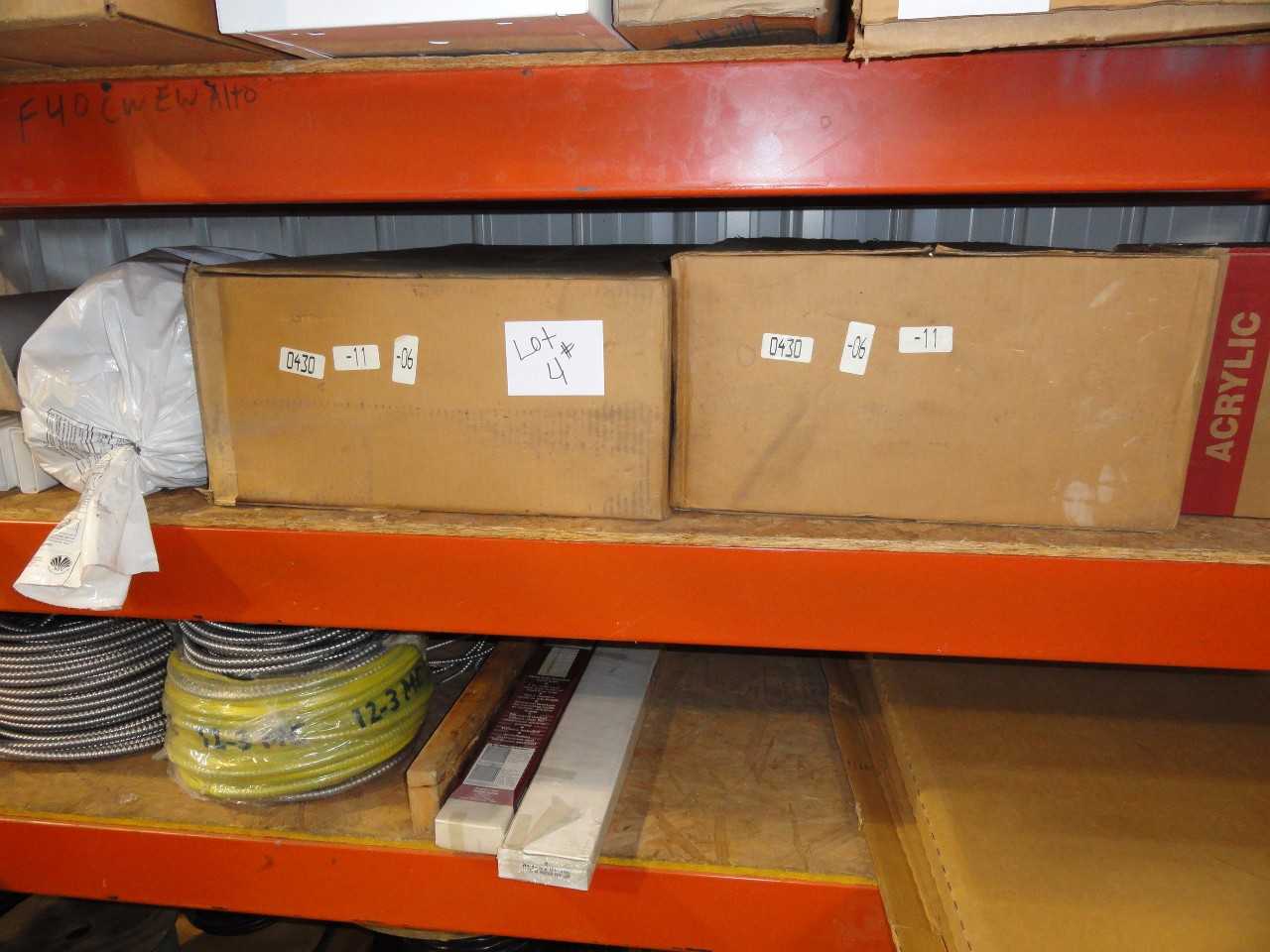  2 new Vanity Mirros, Aluminum trim coil (24" x 50') and plastic sheeting - MISCELLANEOUS