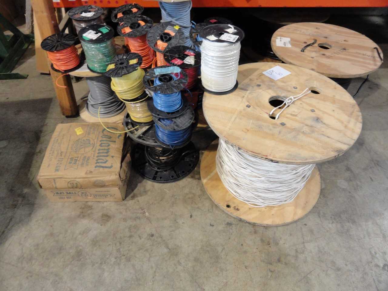 Assorted Stranded Cooper wiring, electric wiring - ELECTRICAL COMPONENTS