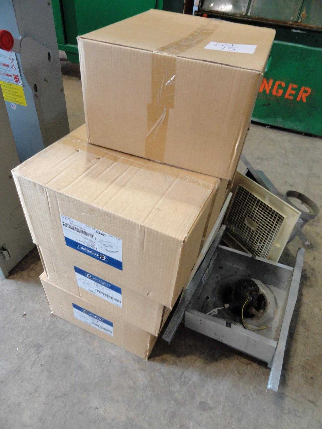 New Ceiling Vents (Fan) 120V - 277 V #7 - TEMPERATURE CONTROL COMPONENTS