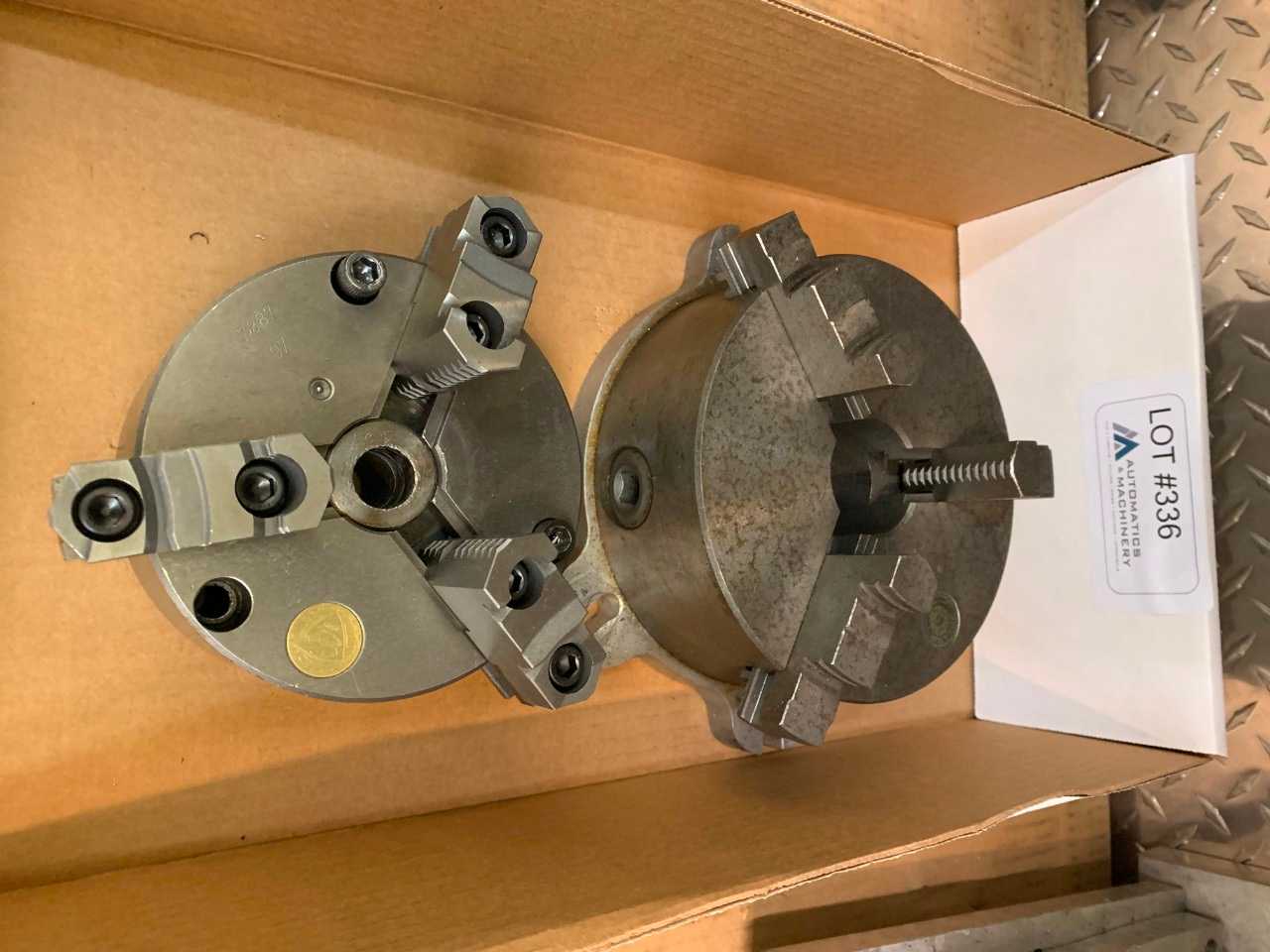 2 Manual 3 Jaw Chucks 5" & 6" - ELECTRIC POWER TOOLS