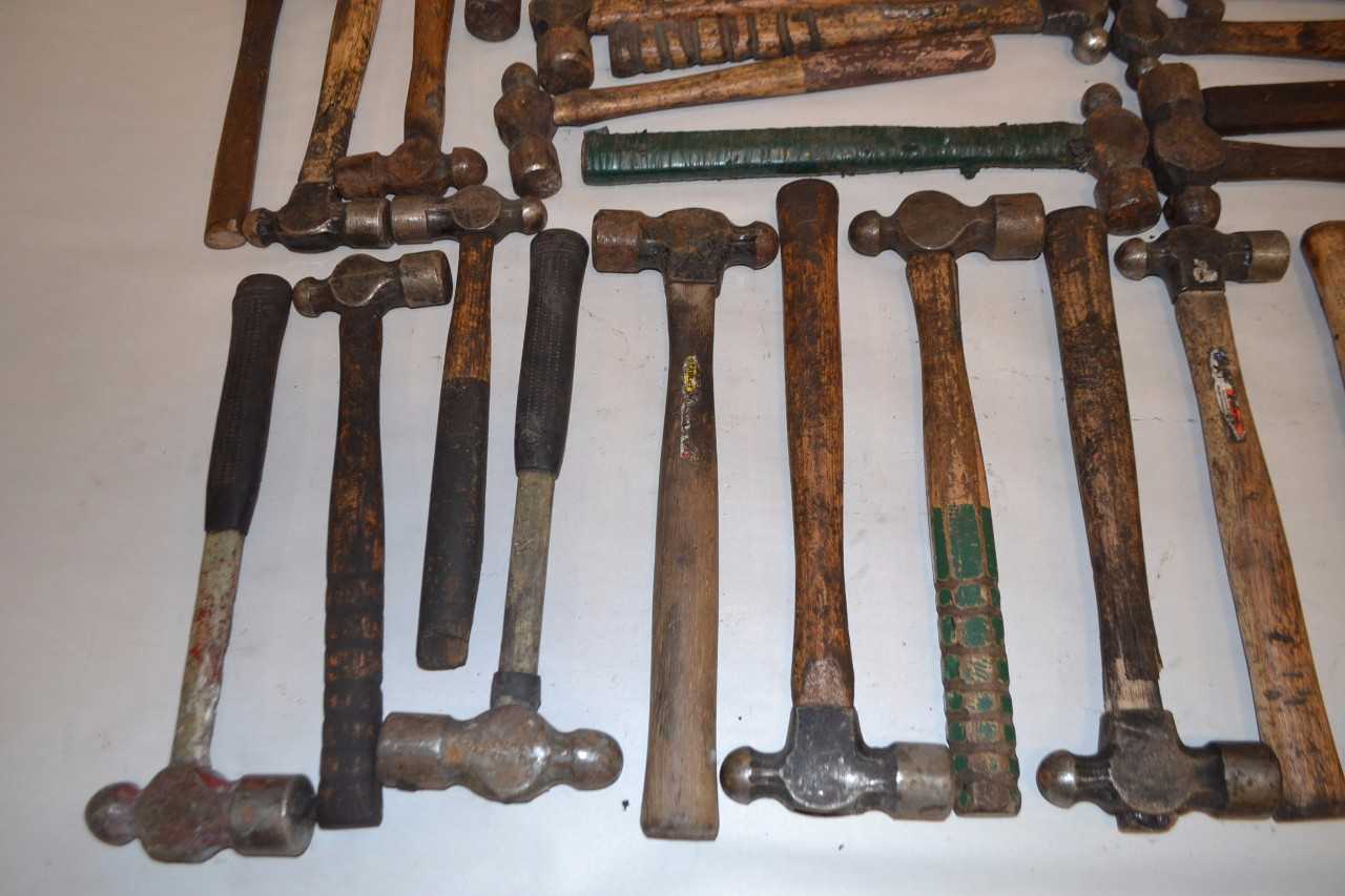 LOT OF ASSORTED BALL PEIN HAMMERS - MISCELLANEOUS
