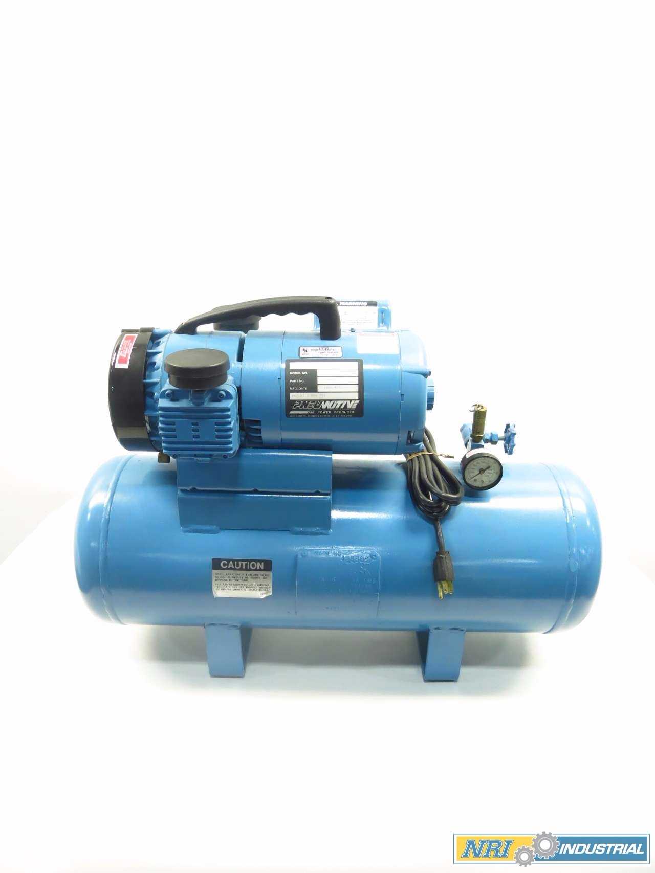 PNEUMOTIVE GH-505-PS 160658 50PSI AIR COMPRESSOR - MISCELLANEOUS PNEUMOTIVE GH-505-PS 160658 50PSI AIR COMPRESSOR - MISCELLANEOUS