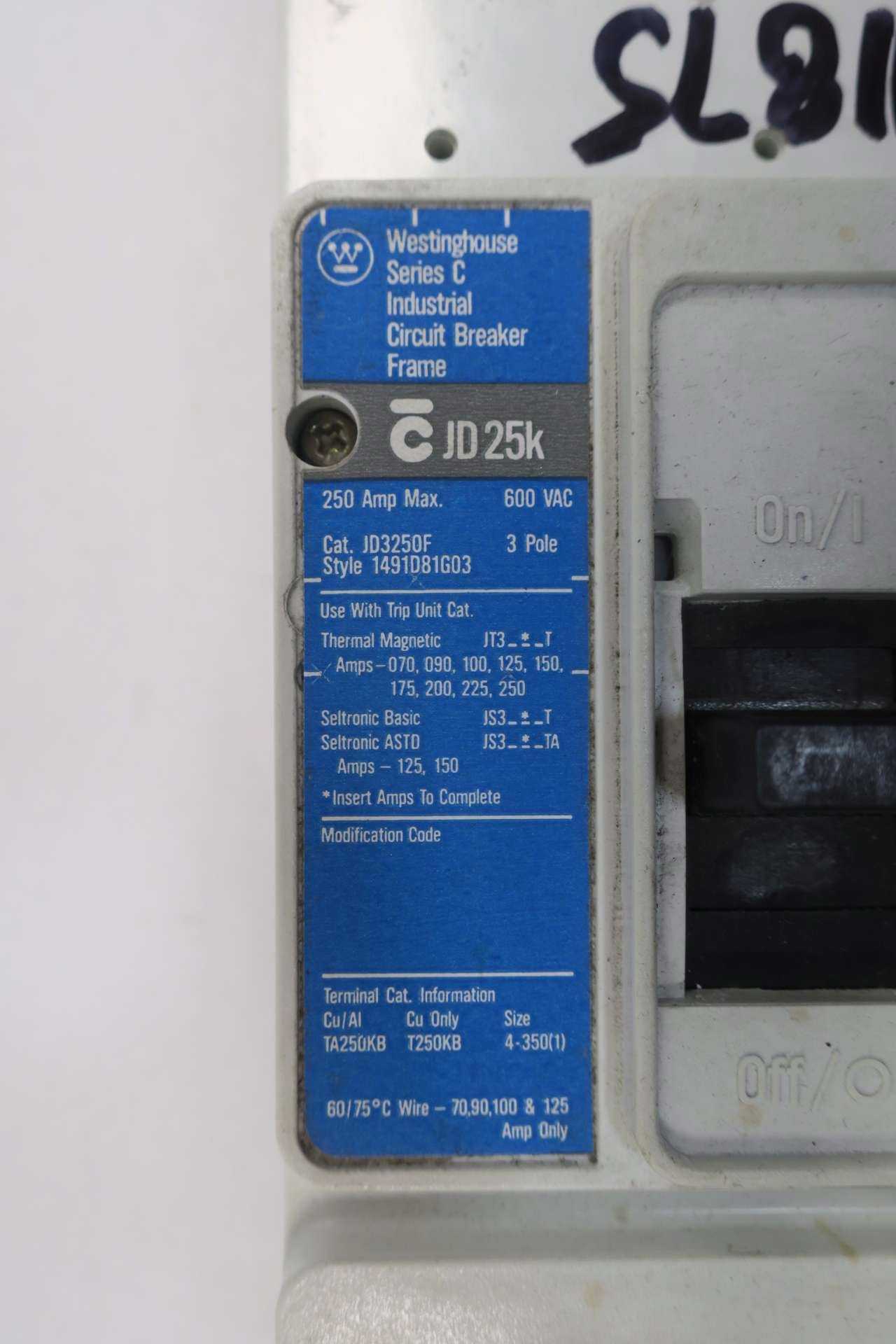 WESTINGHOUSE 250 AMP CIRCUIT BREAKER - MISCELLANEOUS