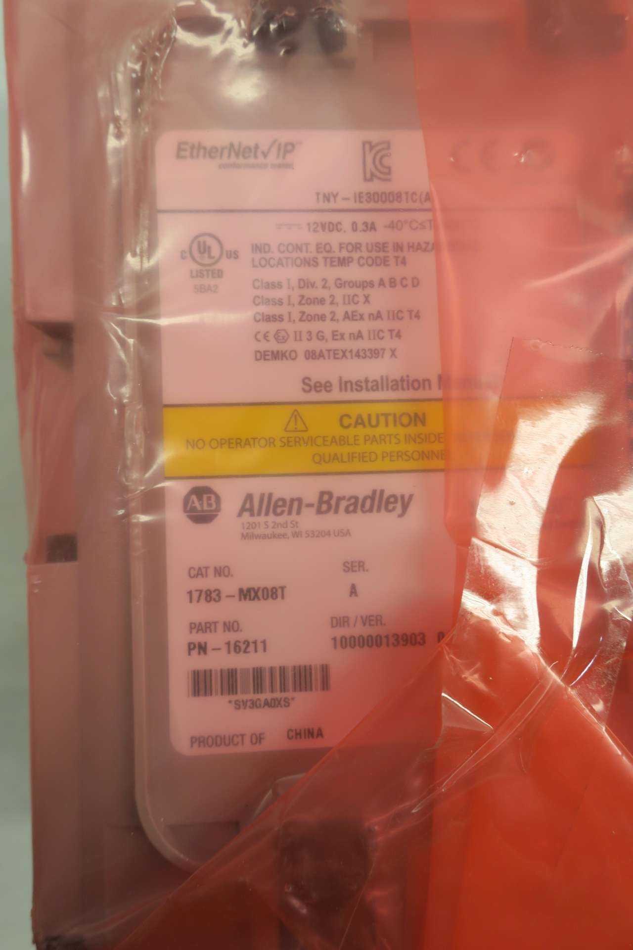 ALLEN BRADLEY 1783-MX08T STRATIX 8000 ETHERNET EXPANSION MODULE 8-PORT COMMUNICATION - MISCELLANEOUS