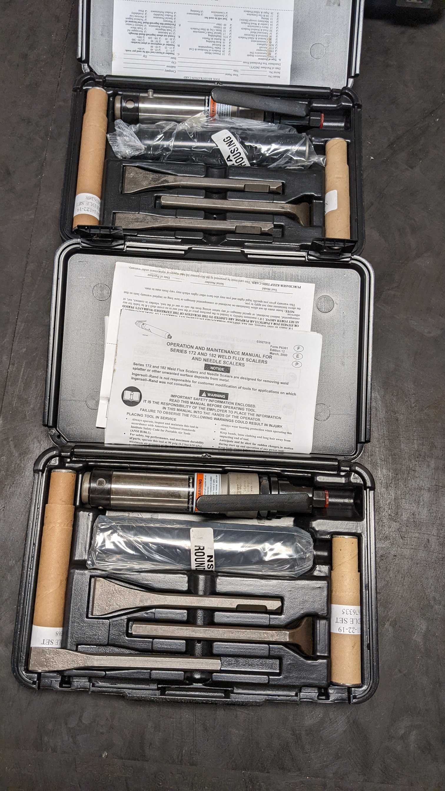 LOT OF 2 SCALER KITS - ELECTRIC POWER TOOLS LOT OF 2 SCALER KITS - ELECTRIC POWER TOOLS