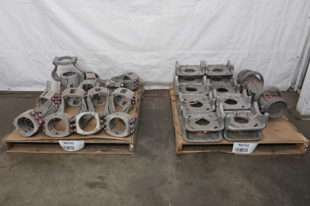 2 PALLETS OF ELECTRICAL CONDUIT PARTS AND FITTINGS - ELECTRICAL COMPONENTS