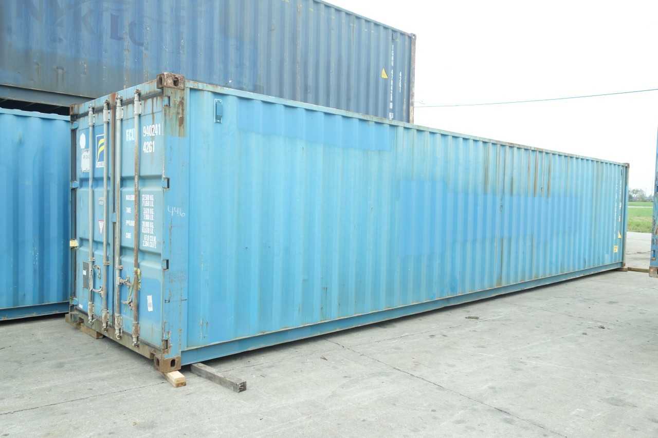 FLORENS 40FT STANDARD CUBE SHIPPING CONTAINER - INDUSTRIAL PARTS
