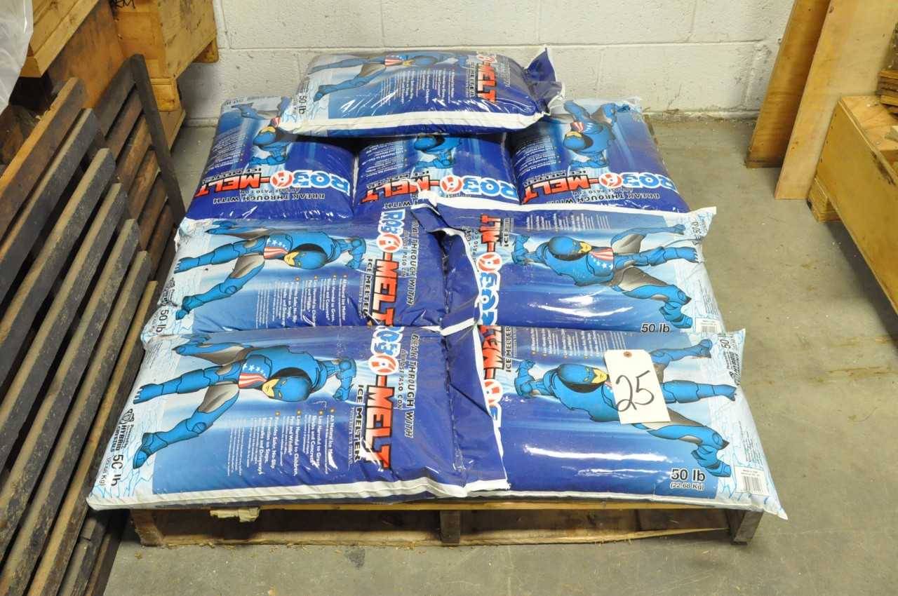 8 Bags Ice Melter on Pallet - ELECTRIC POWER TOOLS