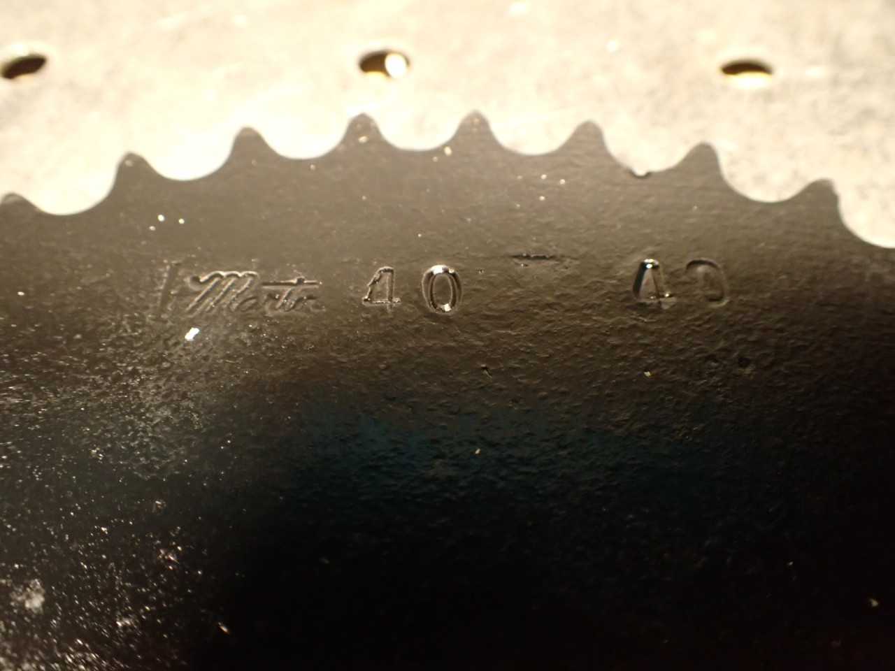 Martin 40-40 Chain Sprocket: #40 Chain, 40-Tooth, 6-1/2" OD, 3/4" Bore, NOS - ROLLER CHAIN