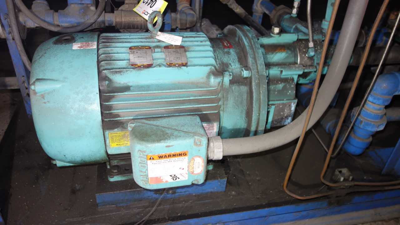 SUNFLO BALDOR 50HP 230/460V-AC HIGH PRESSURE PUMP MOTOR - ELECTRIC MOTORS