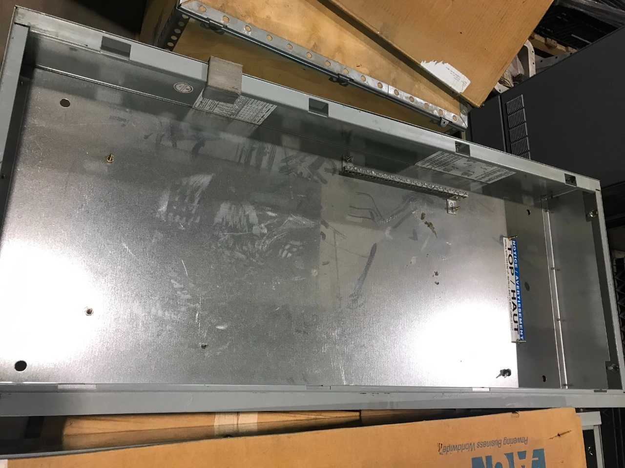 EATON EZB2048RC PANELBOARD W/ DOOR (QTY 1) - MISCELLANEOUS