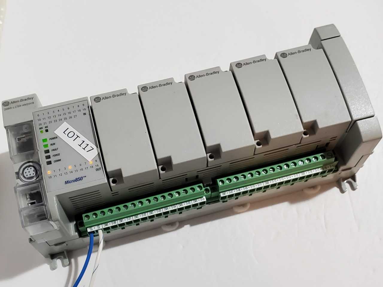 Allen Bradley Micro 850 2080-LC50-48QWB - AUTOMATION & CONTROLS