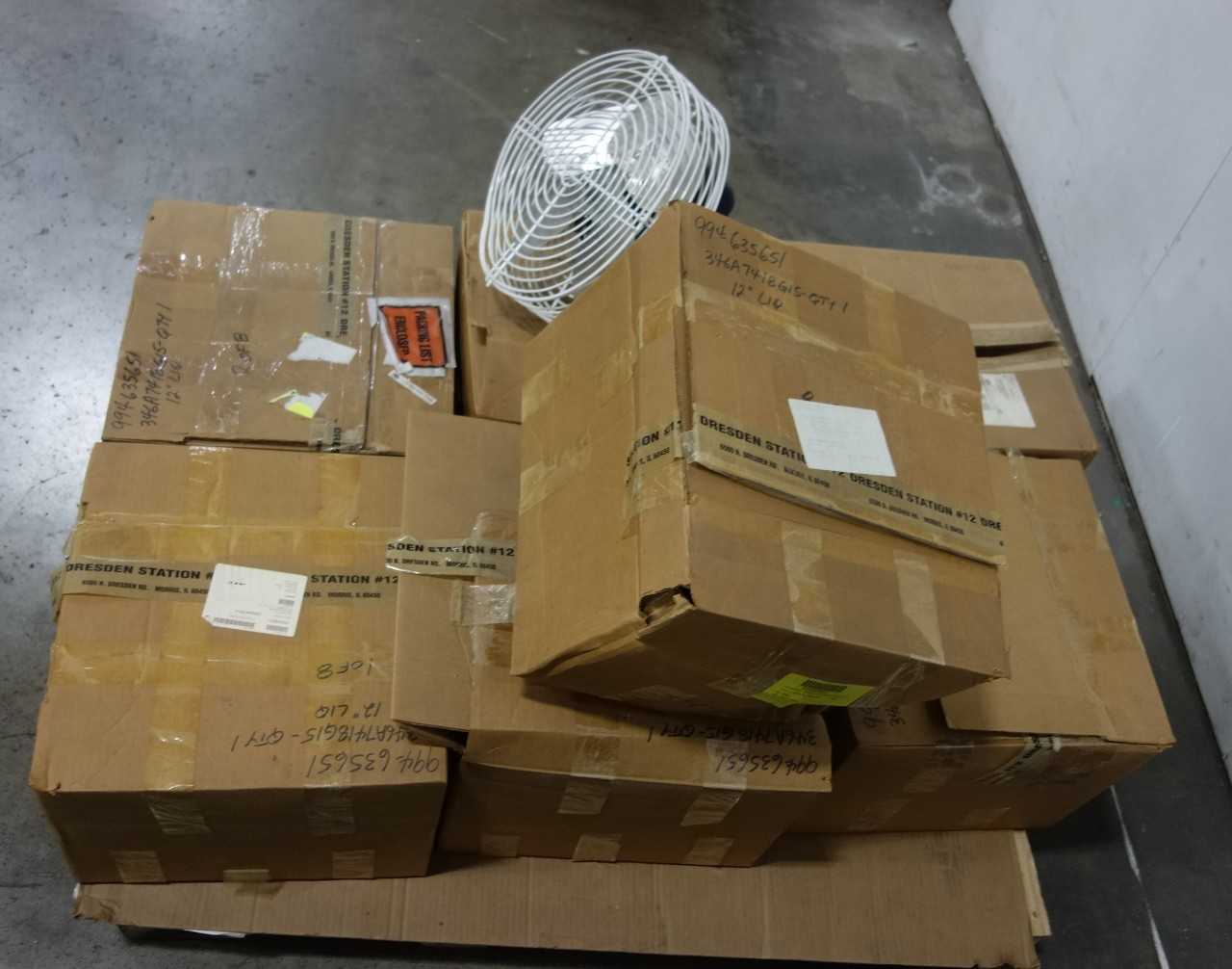 LOT OF 8 GENERAL ELECTRIC GE FAN ASSEMBLY - ELECTRIC MOTORS