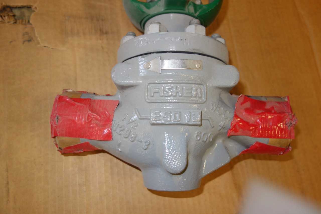 FISHER 1 1/2" CONTROL VALVE - CONTROL VALVE