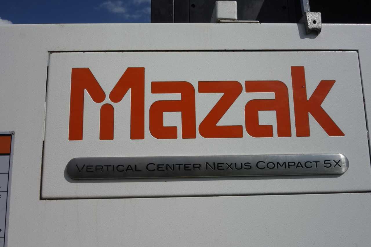 MAZAK VERTICAL CENTER NEXUS COMPACT 5X CNC MACHINE - CNC MACHINING CENTERS