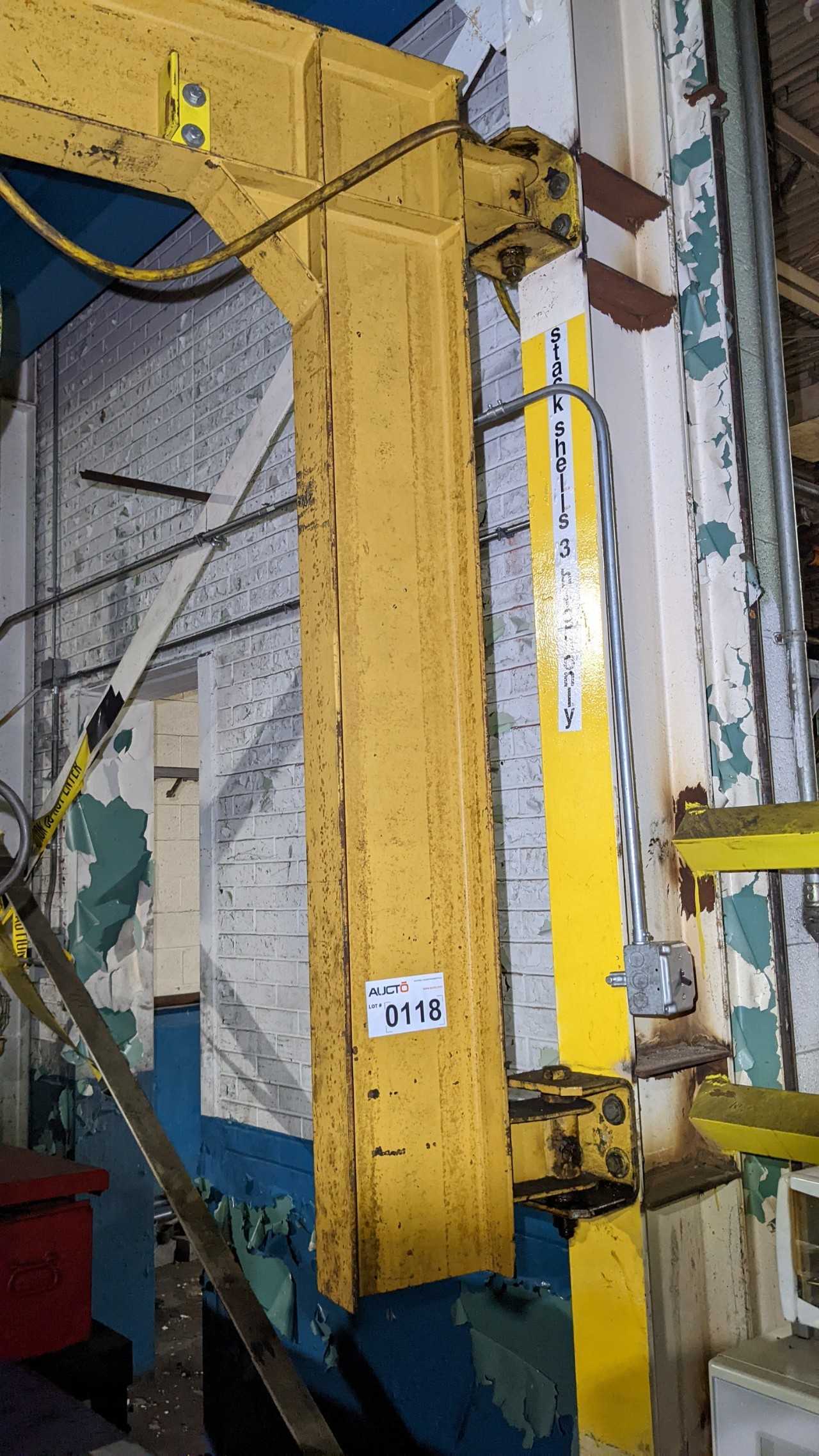 Gorbel 1 ton Jib with budget 1/2 ton hoist - LIFTING EQUIPMENT