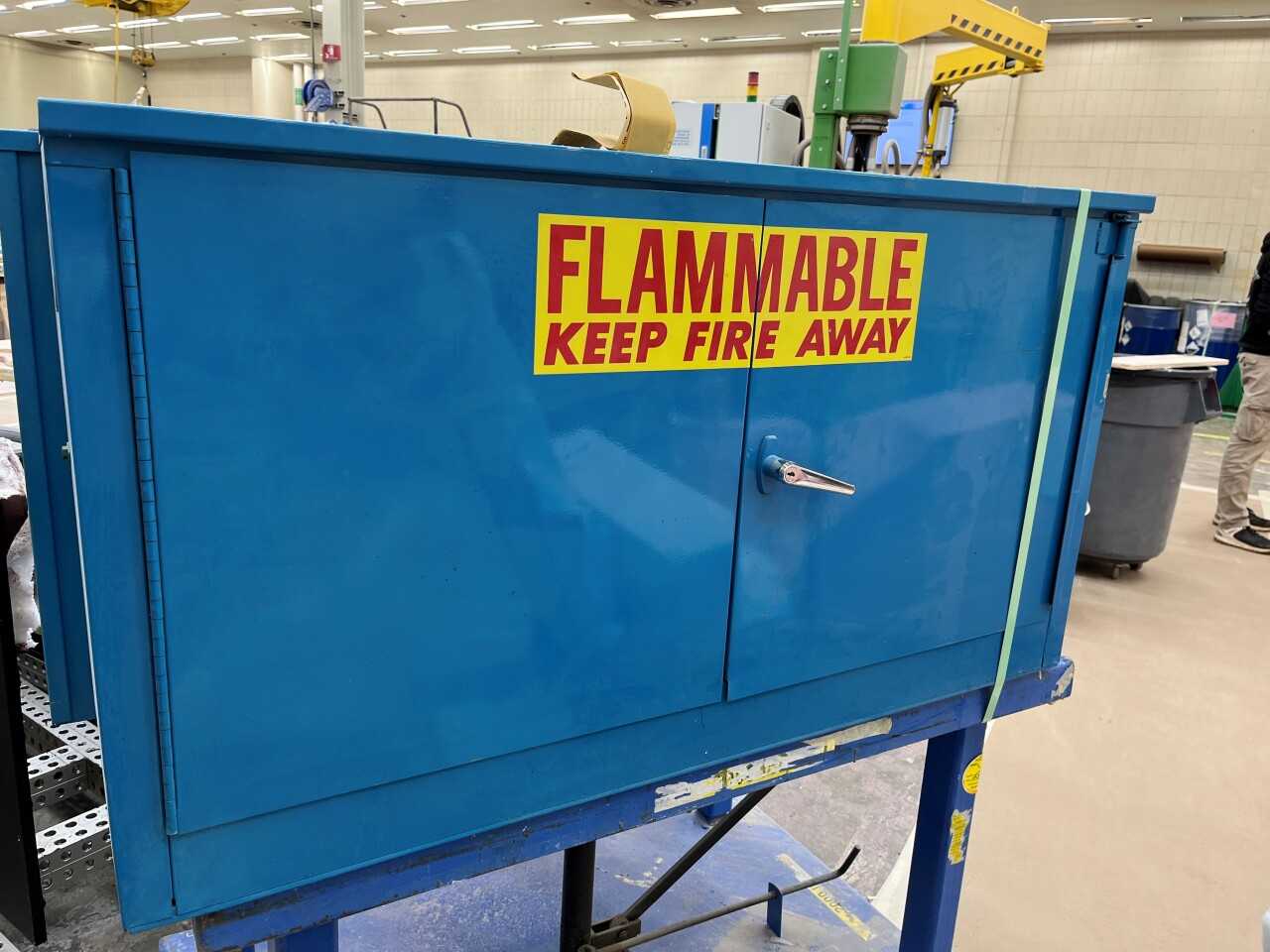 Lab Safety Supply Flammable Cabinets QTY 2 - TOOL STORAGE