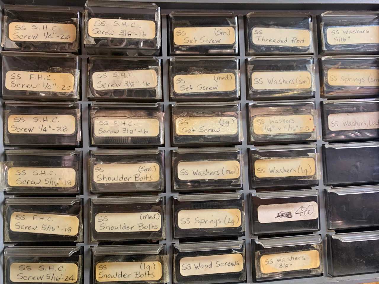 Multi Drawer Organizer (Contents Included) - TOOL STORAGE