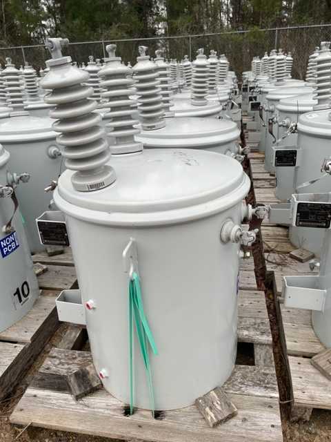 Lot of 80- 10 KVA Pole Mounted Transformer - CONTROL TRANSFORMERS