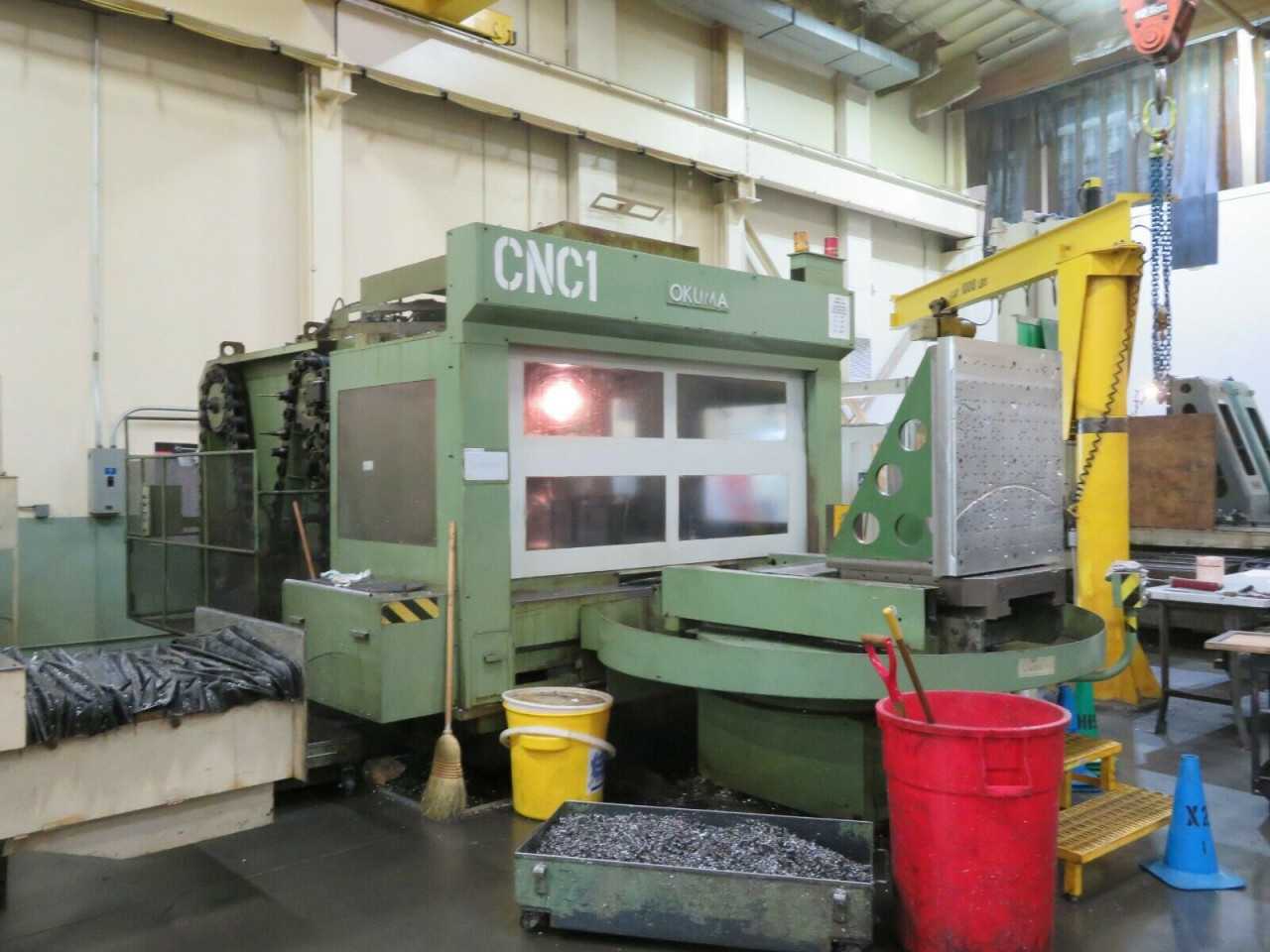 Okuma model MC 80 H CNC Horizontal machining center - MACHINING ACCESSORIES & TOOLING