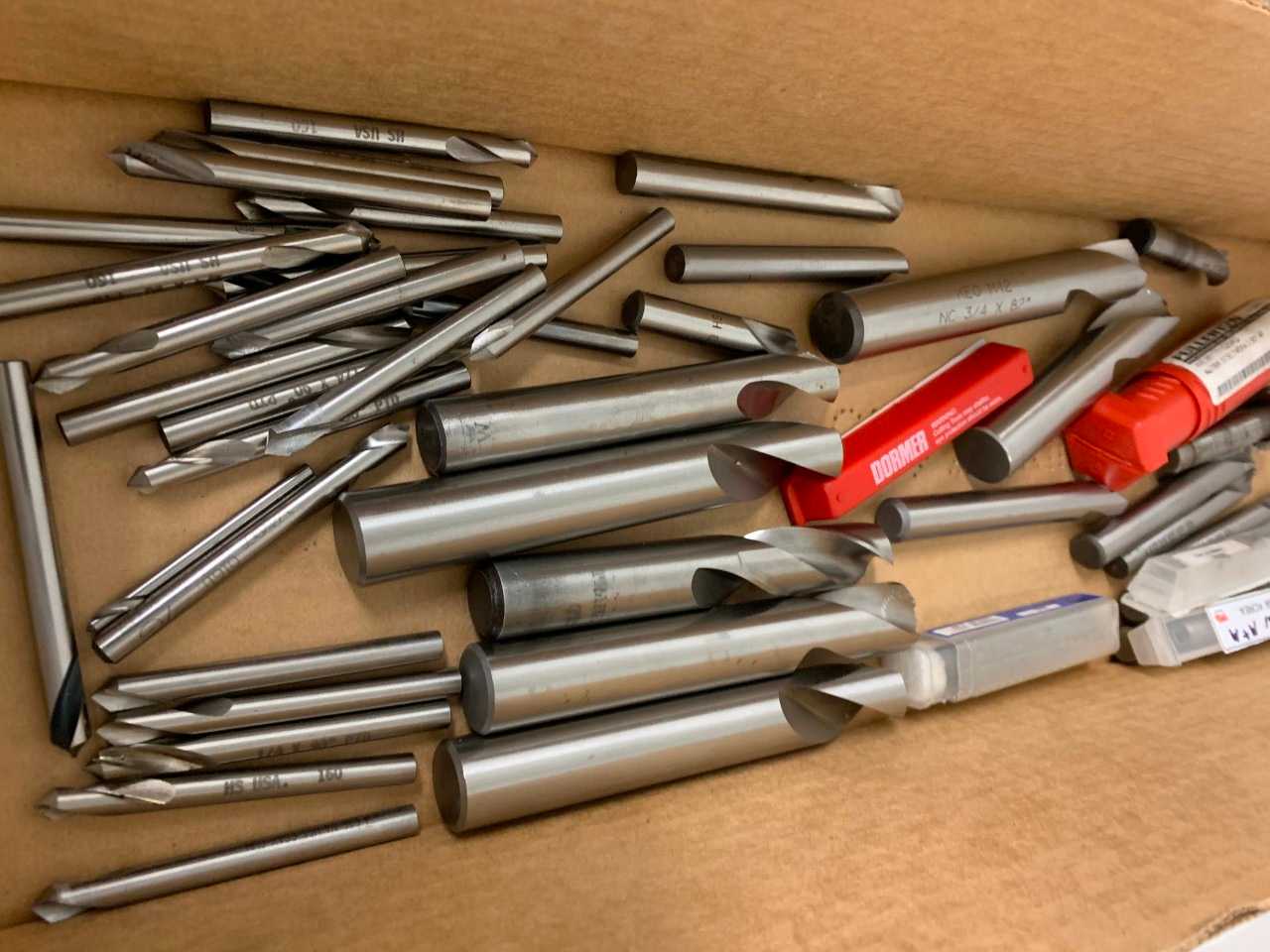 Assorted End Mills & Drills - ELECTRIC POWER TOOLS