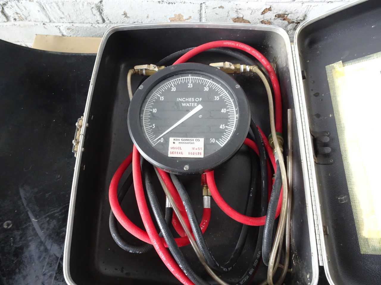 Ken Garrish in H2O Master meter in case - ELECTRICAL COMPONENTS