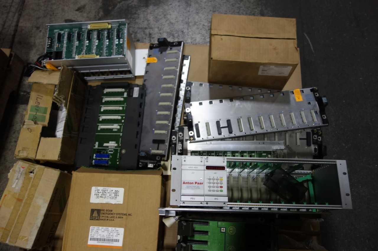 2 PALLETS OF ASSORTED CHASSIS RACKS - PALLET RACKING