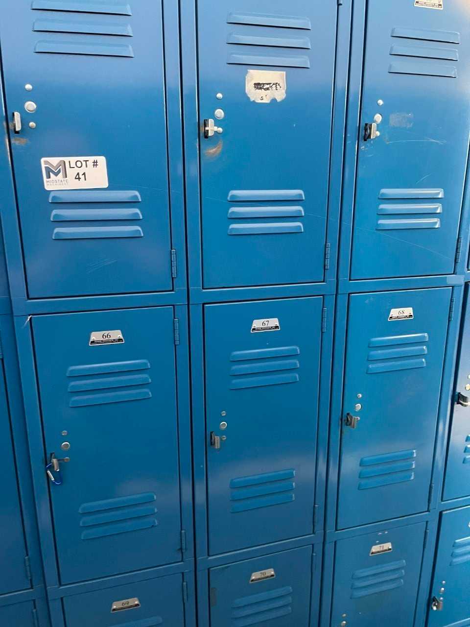 9 Door Locker Unit - TOOL STORAGE