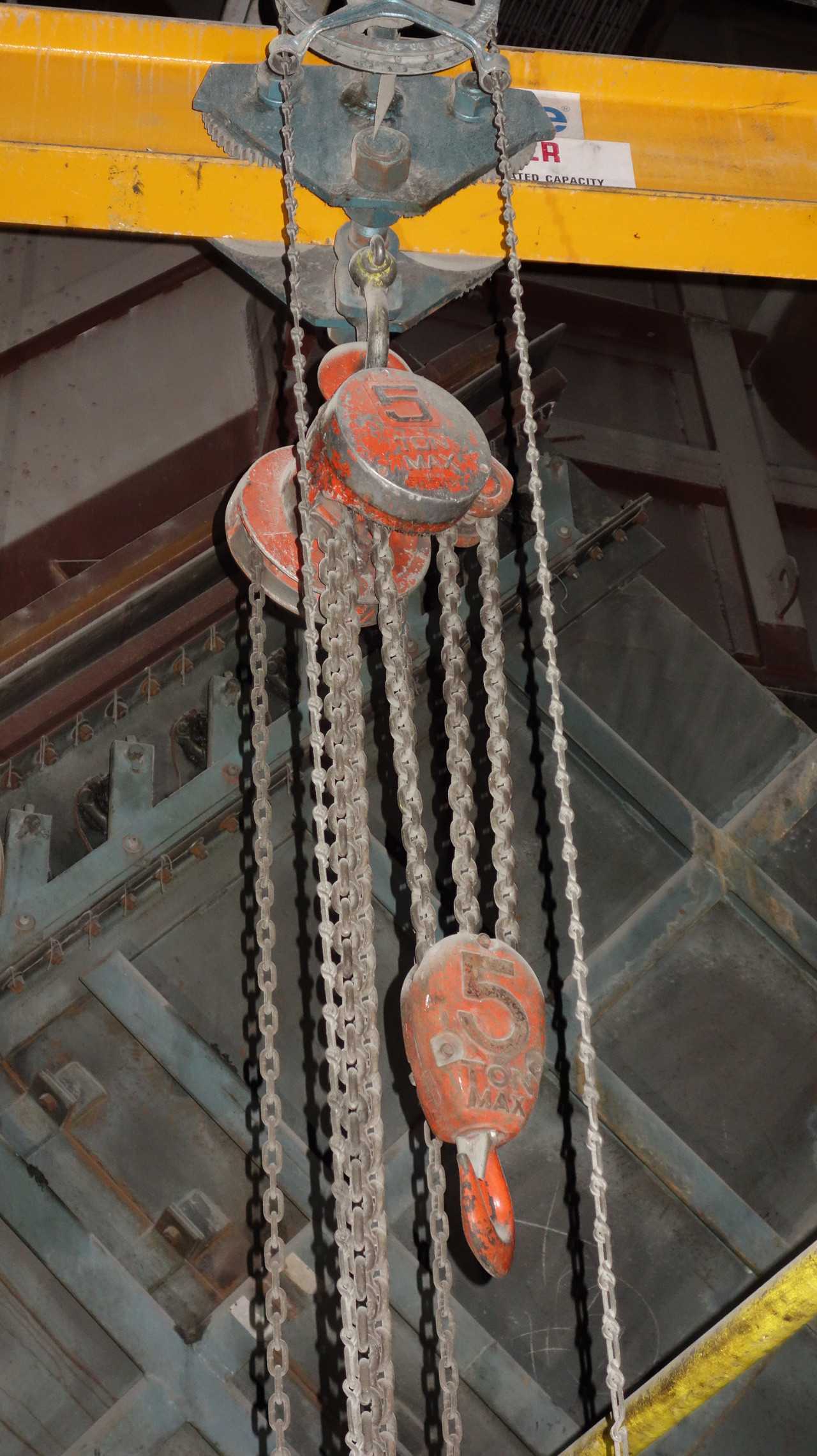 5 TON MANUAL CHAIN HOIST AND TROLLEY - MISCELLANEOUS