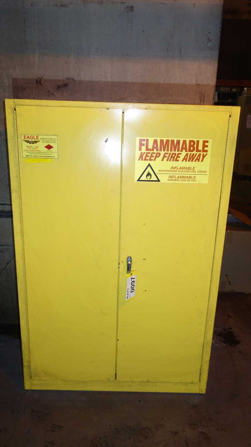 EAGLE 1947 45 GAL FLAMMABLE SAFETY STORAGE CABINET - TOOL STORAGE