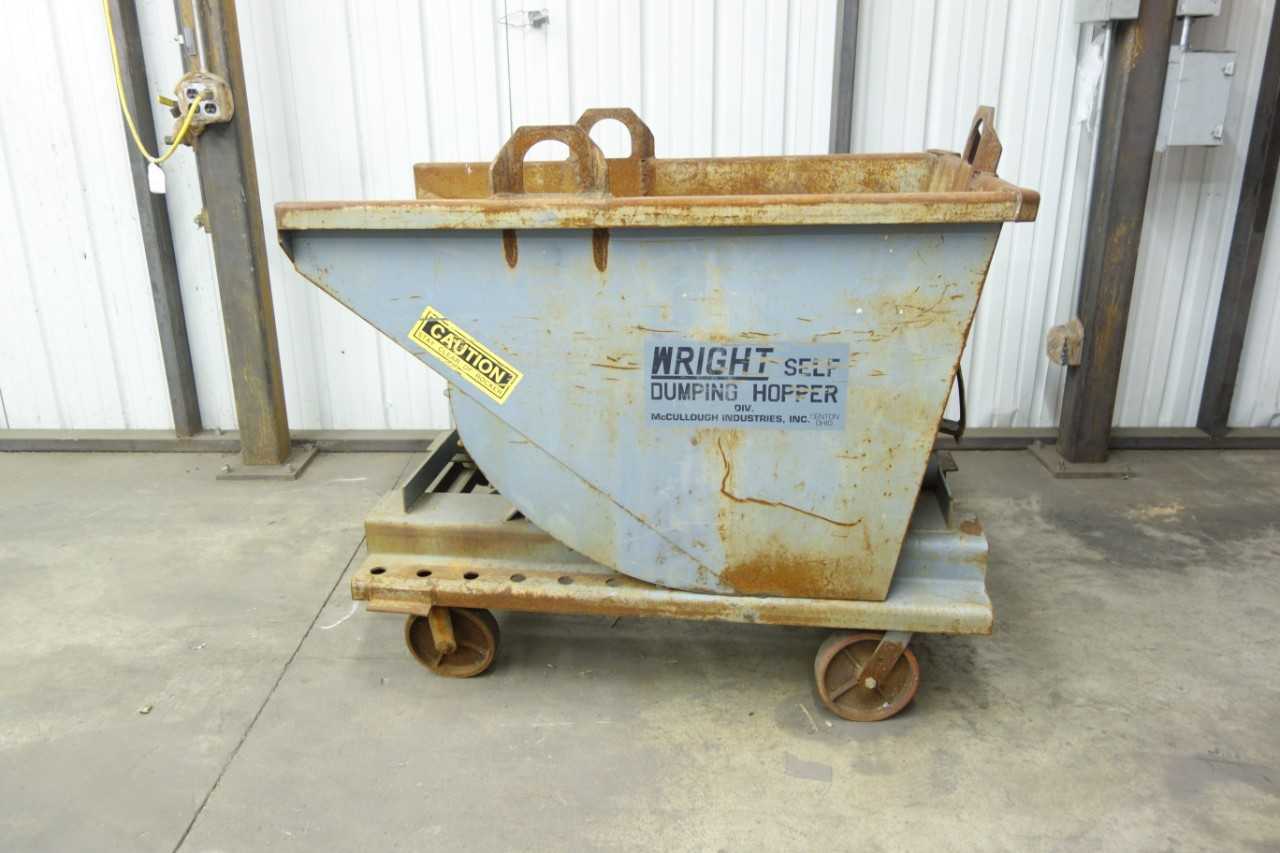 WRIGHT MOBILE SELF DUMPING HOPPER - WASTE BINS