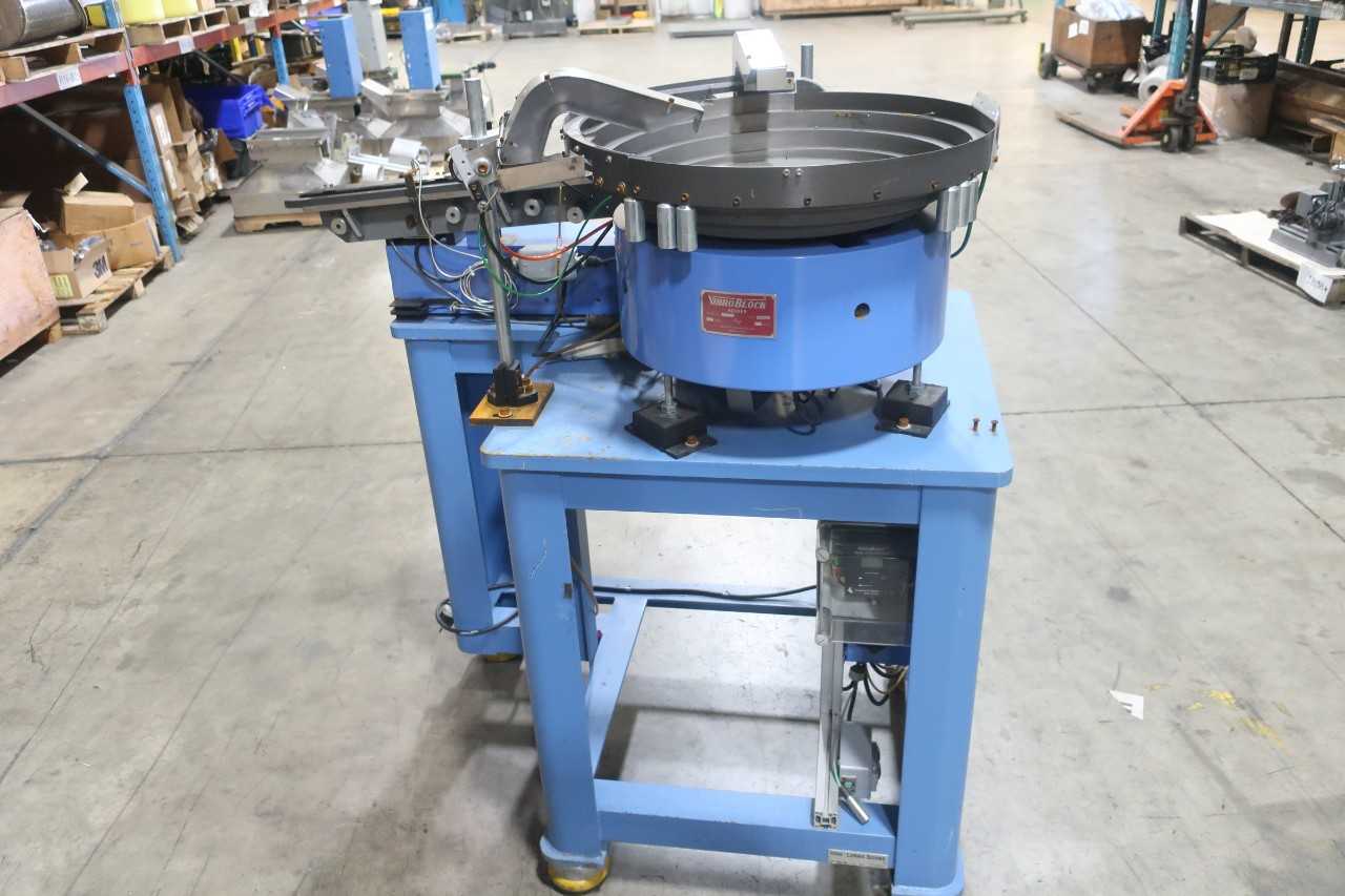 VIBRATION BOWL FEEDER STATION , ARTHUR G RUSSEL VBF VIBRO BLOCK - PROCESS EQUIPMENT