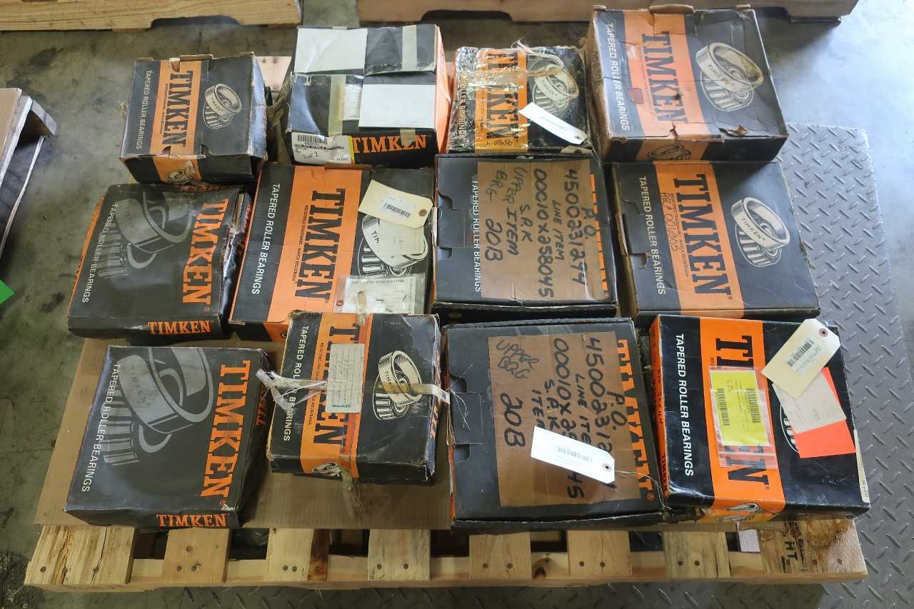1 PALLET OF ASSORTED TIMKEN BEARINGS - BEARINGS
