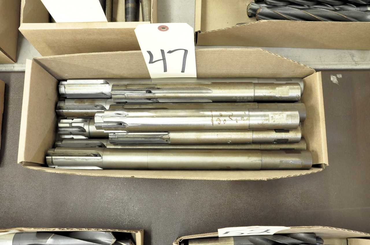 Lot-Large Reamers in (1) Box - ELECTRIC POWER TOOLS