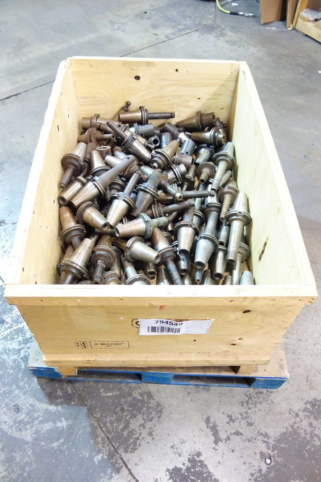 LOT OF ASSORTED TOOL HOLDERS - ELECTRIC POWER TOOLS