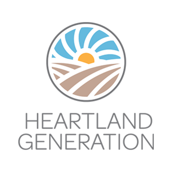 Heartland Generation logo Heartland Generation logo
