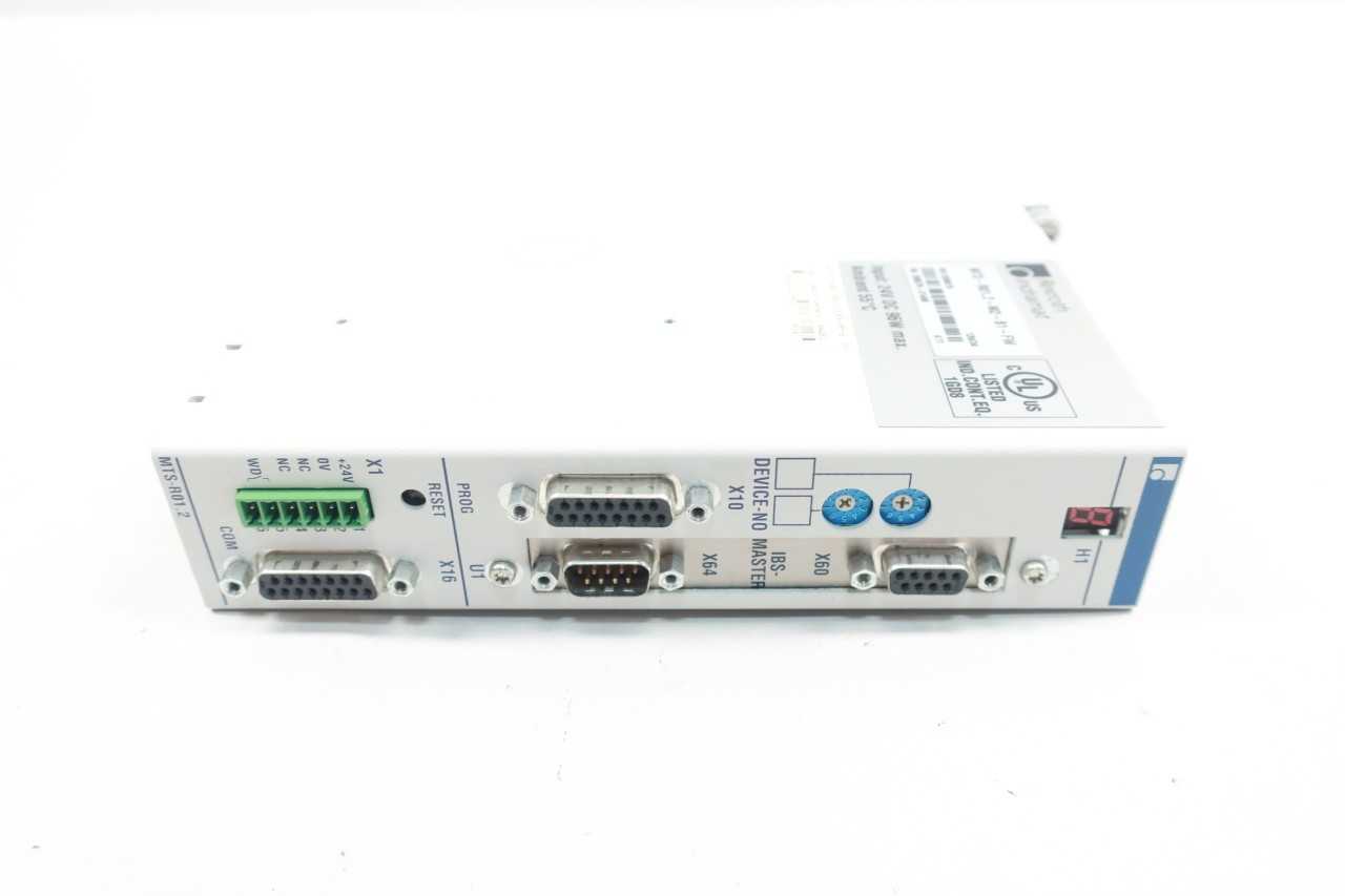 REXROTH MTSR012M2B1FW CONTROLLER MODULE 24VDC - AUTOMATION & CONTROLS REXROTH MTSR012M2B1FW CONTROLLER MODULE 24VDC - AUTOMATION & CONTROLS