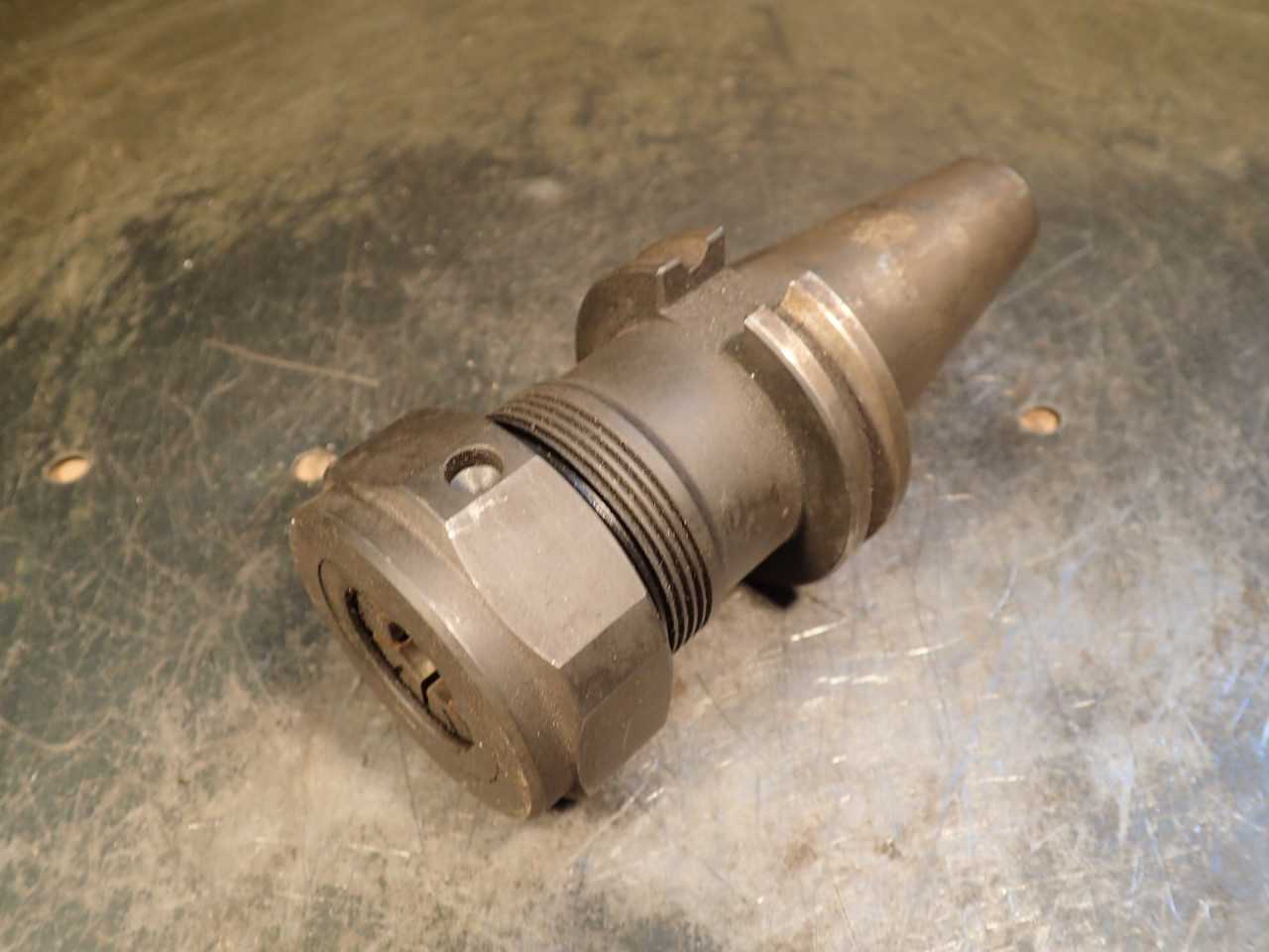 Parlec C40-10SC3 TG-100 Collet Chuck: 3" Projection, CAT-40 Taper Shank - MACHINING ACCESSORIES & TOOLING