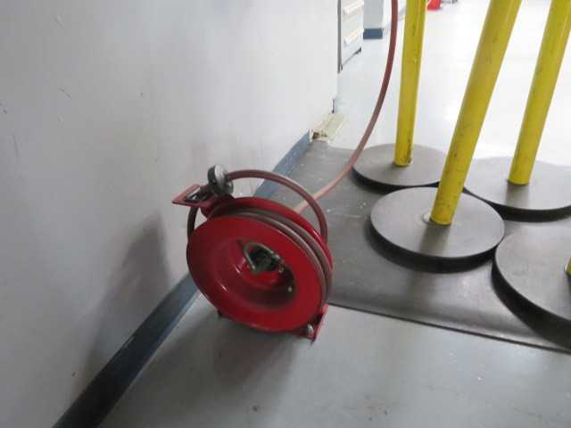 Air Hose Coil Reel (3) each this lot - MISCELLANEOUS