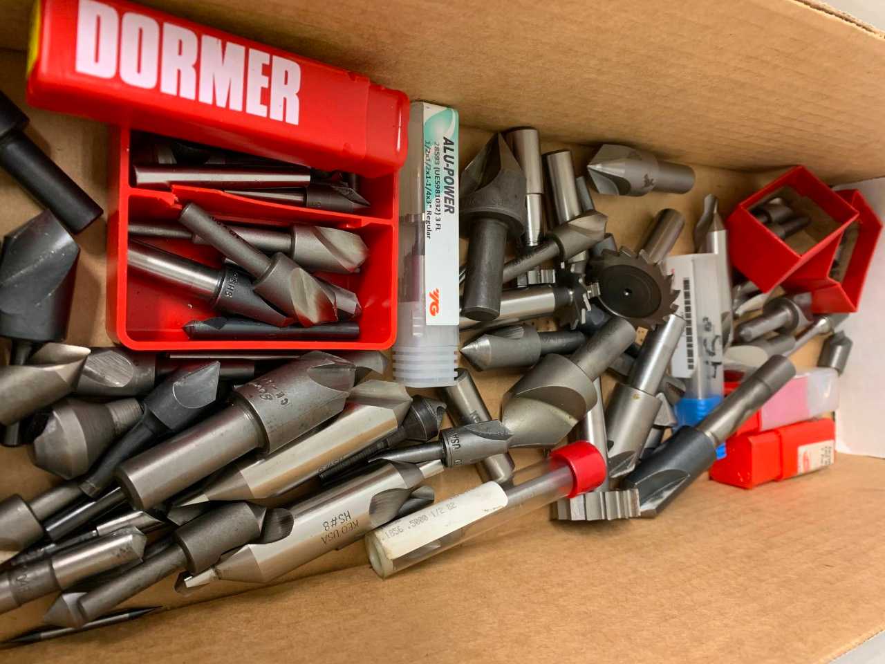 Assorted End Mills & Drills - ELECTRIC POWER TOOLS