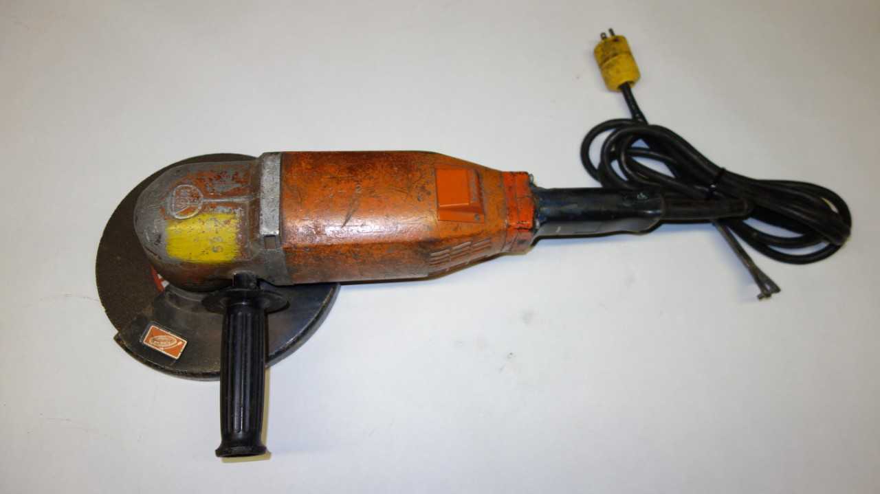 FEIN 120V-AC CORDED ANGLE GRINDER - ELECTRIC POWER TOOLS