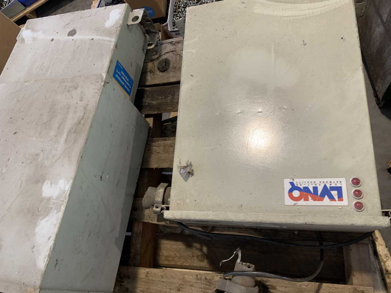 PALLET OF ABB CAPACITORS - CAPACITORS