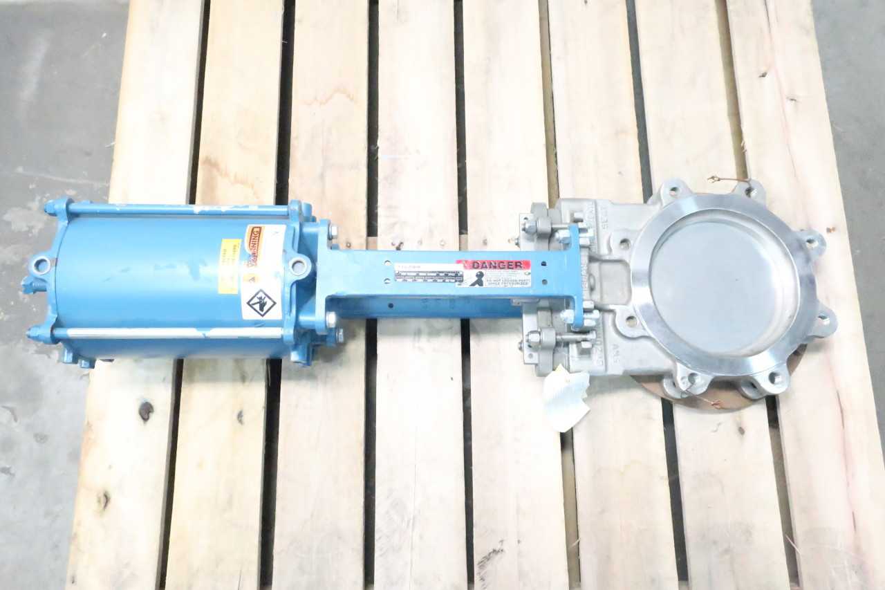 DEZURIK 9670908R001 STYLE KGC-ES 8IN KNIFE GATE VALVE - KNIFE GATE VALVE