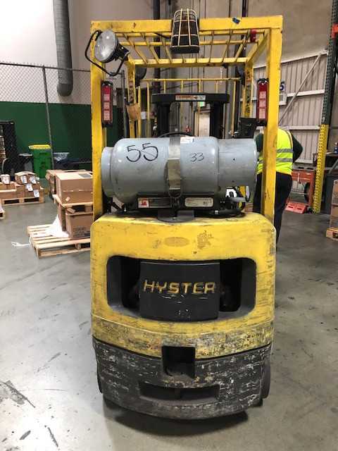 2005 Hyster S3XM sitdown LP counterbalance, Downey, CA - FORKLIFTS